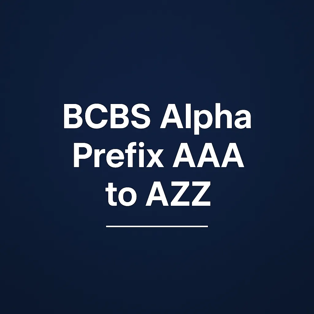 BCBS Alpha Prefix AAA to AZZ featured banner