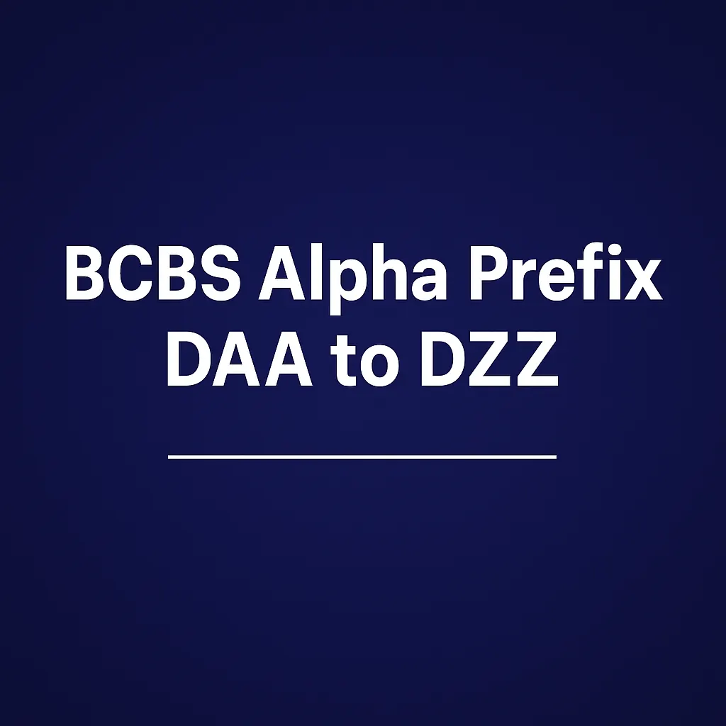BCBS Alpha Prefix DAA to DZZ featured banner